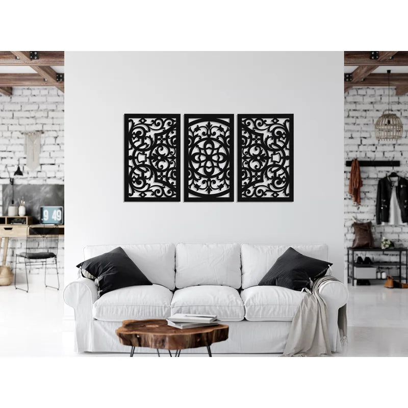 3 Piece Stylish Triptych Florelle Wall Art – elegancystore.com