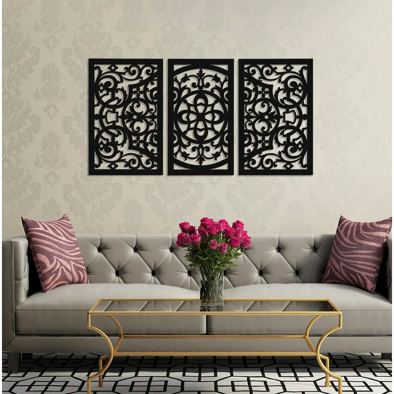 3 Piece Stylish Triptych Florelle Wall Art – elegancystore.com