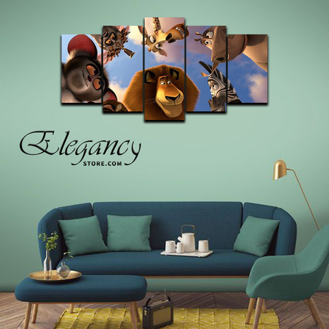 5 Pcs Animals Frame