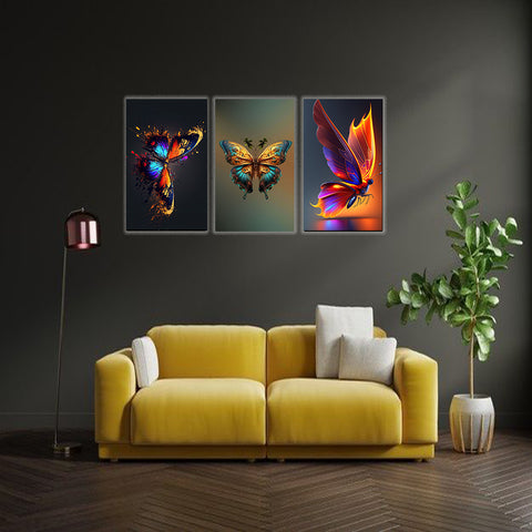 3 Pcs Premium Wooden Wall Hanging ( Am-0013 )