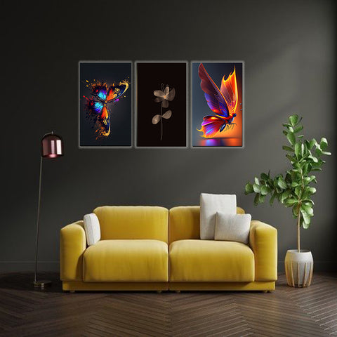 3 Pcs Premium Wooden Wall Hanging ( Am-0014 )