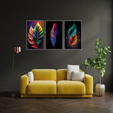 3 Pcs Premium Wooden Wall Hanging ( Am-004 )