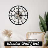Wooden Wall Clock ( Wc-00057)