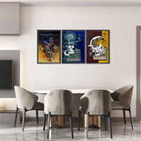 3 Pcs Painting Style Wall Frame Pl-002