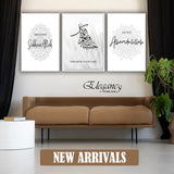 3 PCS ISLAMIC WALL HANGING FRAME (ABS - 009)