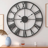 Eid Sale Wooden Roman Wall Clock  24*24 Inch