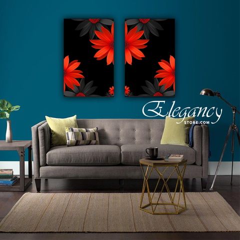 2 Pcs Wall Frame (HS0065)