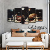 5 splitter sufism wall frame (HS-2005)