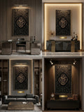 Kaaba Kiswah Inspired Wall Hanging