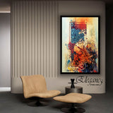 Singe Pc Wall Frame Islamic (Ws-041)