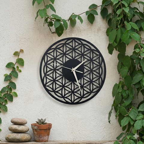 Eid Sale Wooden Wall Clock 15x15 Inch Size