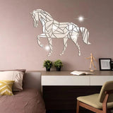Eid Sale Acrylic Mirror Geometric Horse