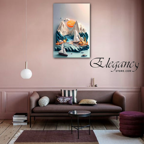 1 Pc Wooden Wall Hanging (HS10034)