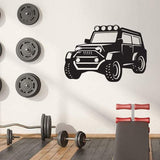 Clearance Sale 1 Pcs wooden and Wall Hanging Jeep