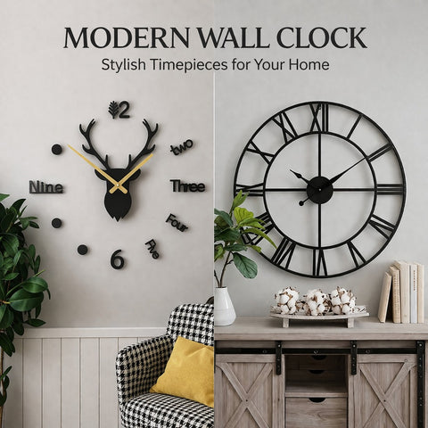 Combo Wall Clock - 35