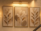 3 Pcs Flower Golden Borders N-125