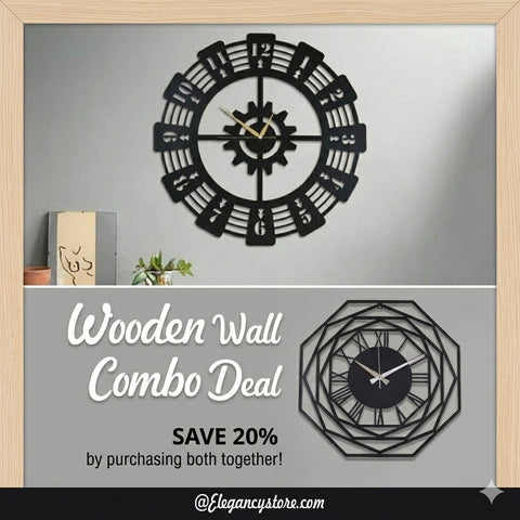 Combo Wall Clock - 32