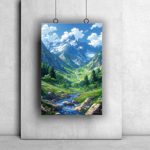 1 Pcs Wall Hanging Frame ABS-005