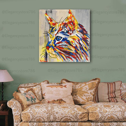 Single Pc Abstract Wall Frame 0012