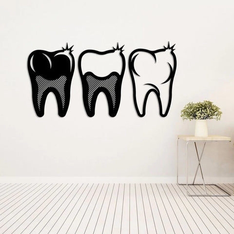 YEAR END SALE 3 PCS WALL HANGING DECOR DENTIST