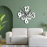 Imam Ali Zulfiqar Sword Wooden Wall Clock - Ya Ali Madad - Mu-09839