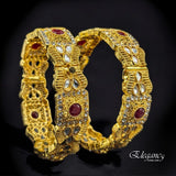 Stone-studded Bangles