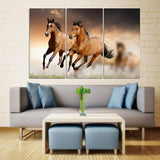 3 PCS Wall Frame Horses