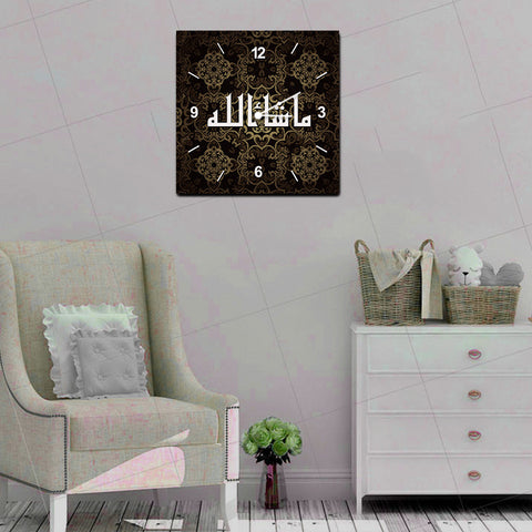 Wooden Wall Clock (WS-024)