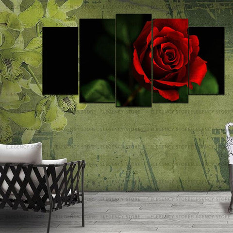 5 Split 3D Wall Frame - Digitally Printed Landscape(AJ-028)