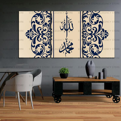 3 PCS Frame (SKU-AJWk12)