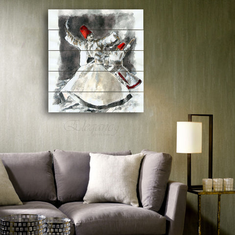 5 vertical sufism wall frame (BHL-042)