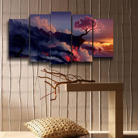 5 Splitter Nature Wall Frame (CSL_044)