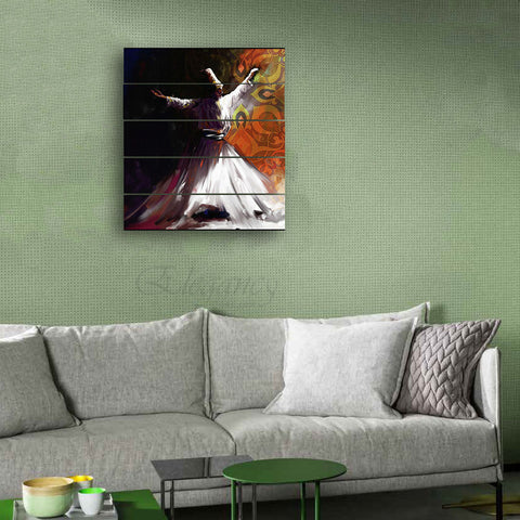 5 vertical sufism wall frame (BHL_045)