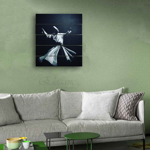 5 vertical sufism wall frame (BHL_046)