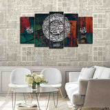 5 Splitter Islamic Wall Frame (Ajwk16-081)
