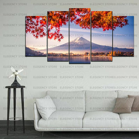 5 Split 3D Wall Frame - Digitally Printed Landscape(AJ-09)