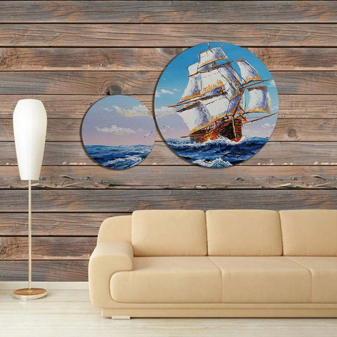 2 Pc Round Shape Frame