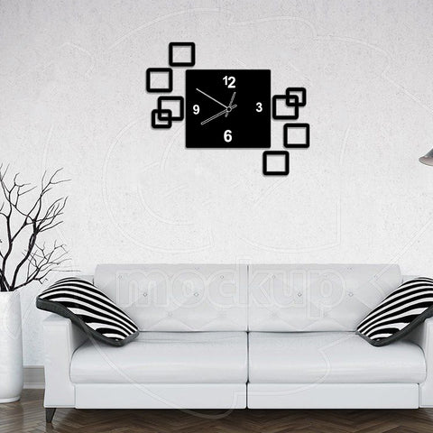 Acrylic Wall Clock (AJ-012)