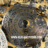 ROUND SHAPE 4 QULS WOODEN