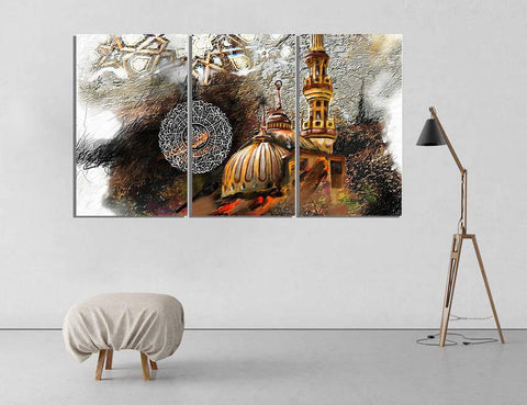 3 PCS Wall Frame