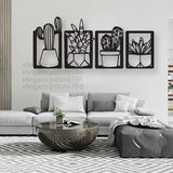 WOODEN PLANT WALL DECOR (ART-020)