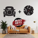 Wooden Wall Clock Combo 18