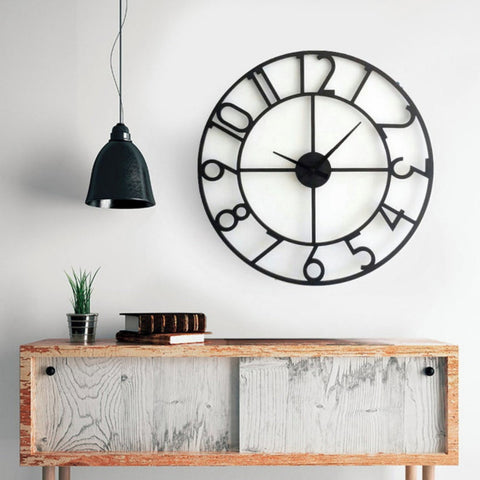 Wooden Wall Clock (VS-084)