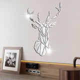 DIY Deer Decorative Mirror