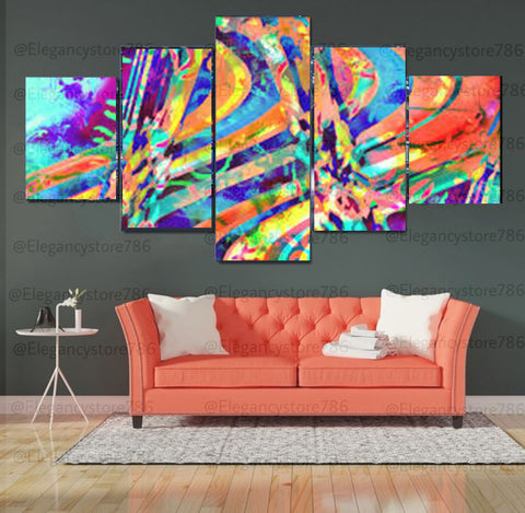 Abstract Art Frames 5 Spliters