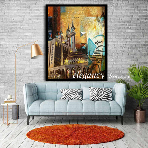 Singe Pc Wall Frame Islamic