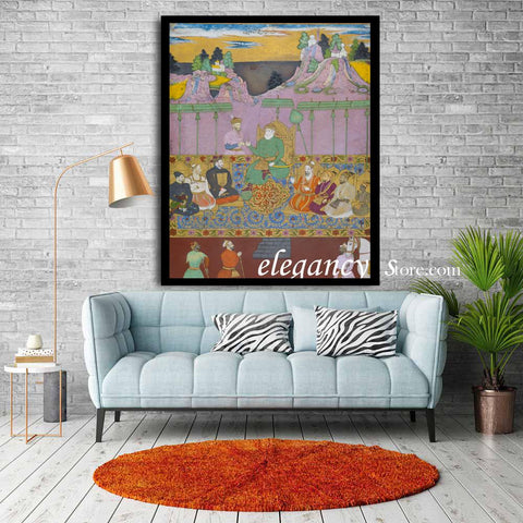 SINGLE 3D ISLAMIC WALL FRAME