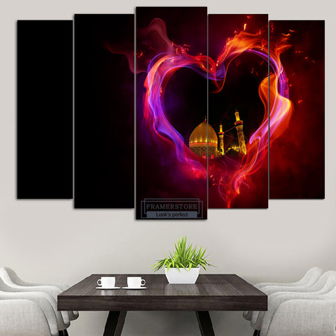 5 PCS WALL FRAME (MU-57)