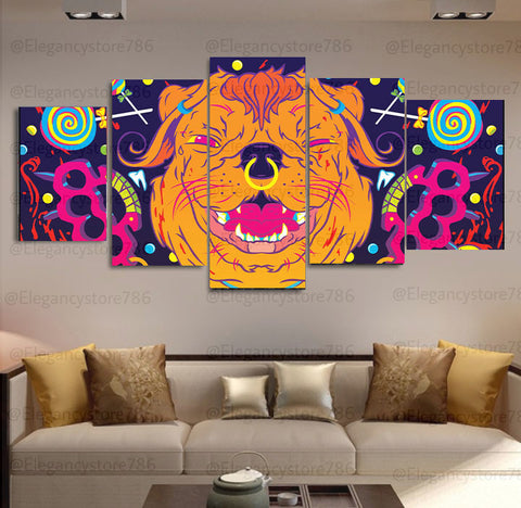 Abstract Art Frames 5 Spliters