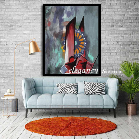 SINGLE 3D ISLAMIC WALL FRAME